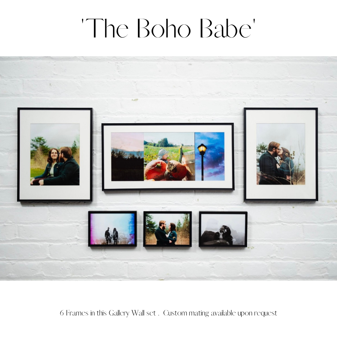 The Boho Babe Gallery Wall Frame Set of 6 Frames