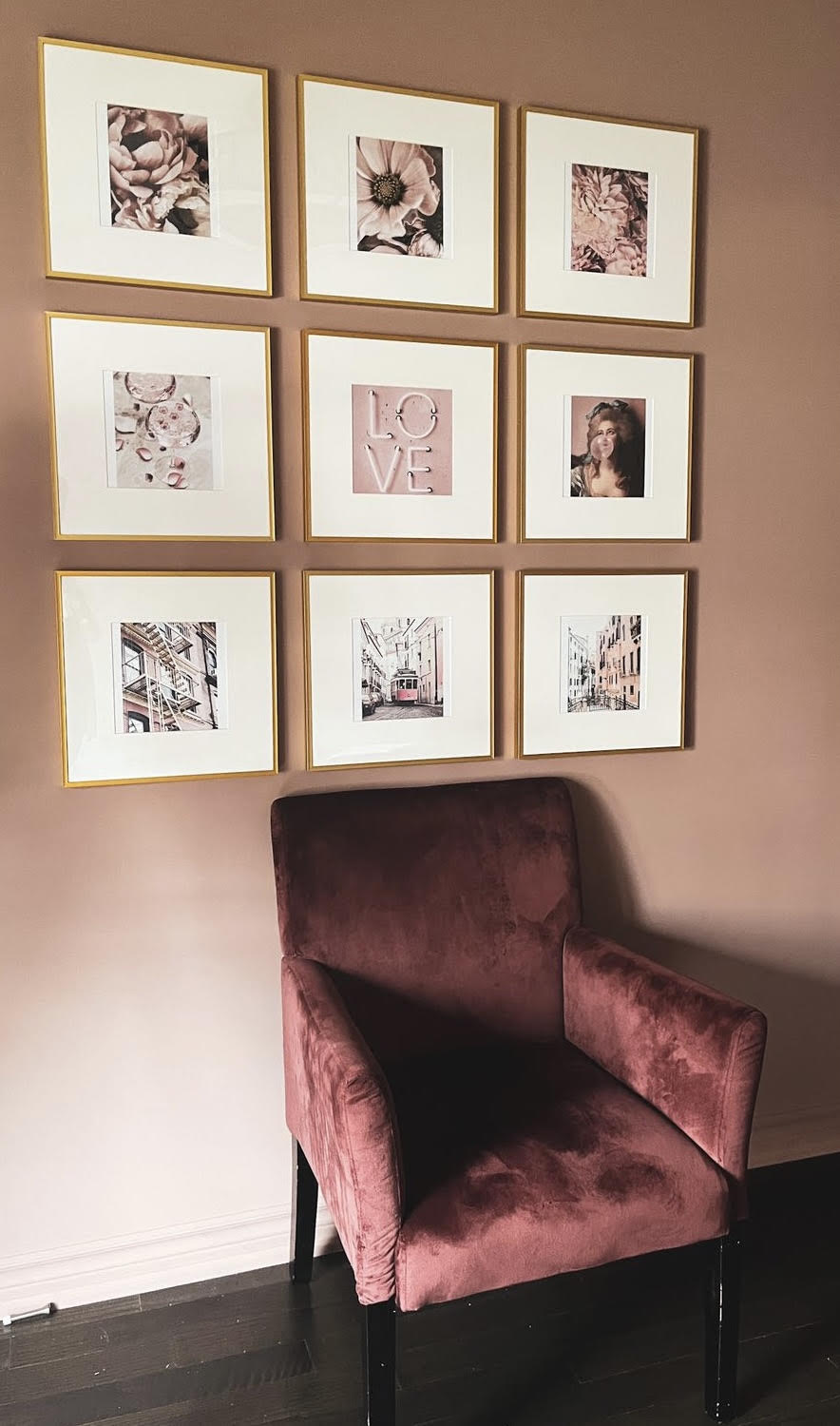 The Classic Gallery Wall Set of 9 Frames - ON THE WALL FRAMES